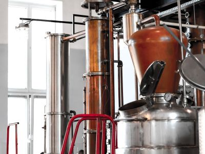 Spotkanie w destylarni okowity