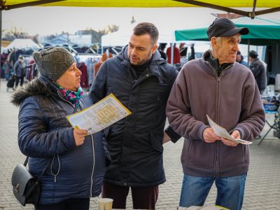 "Kawa z Polską 2050" na targu