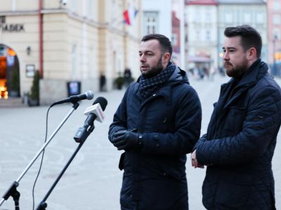Konferencja prasowa w Przemyślu