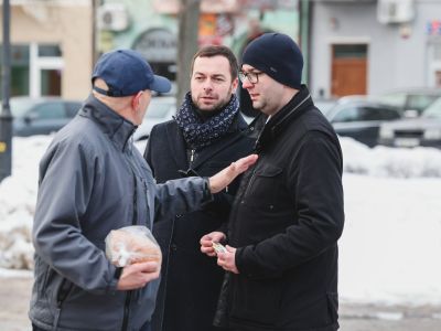 "Kawa z Polską 2050" na Rynku