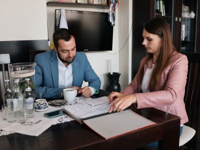 Spotkanie z wójt Magdaleną Gajewską